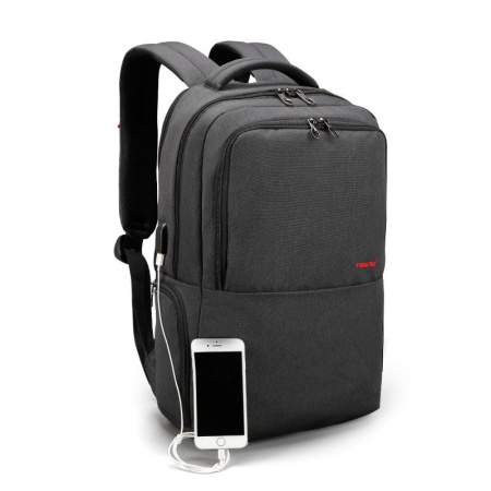 Рюкзак Tigernu T-B3259 темно-серый, 31х47х16